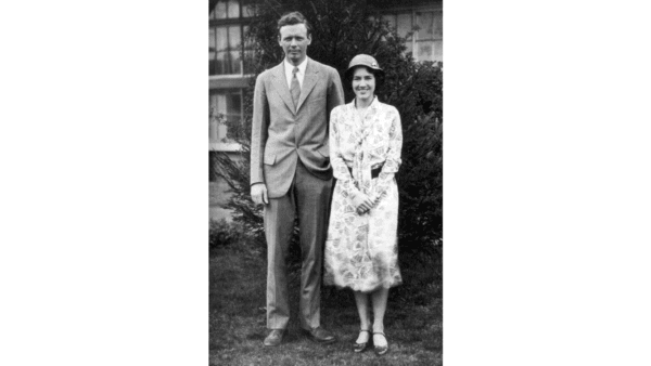 Anne and her husband Charles Lindbergh had triumphs and tragedies during their marriage, here in an undated photograph. (PD-US)