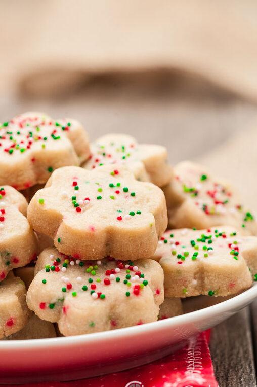 You’ll only need butter, sugar, and flour for the perfect shortbread cookies.<br/>(Courtesy of Amy Dong)
