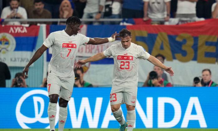 Switzerland Beats Serbia 3–2 to Reach Last 16 of World Cup