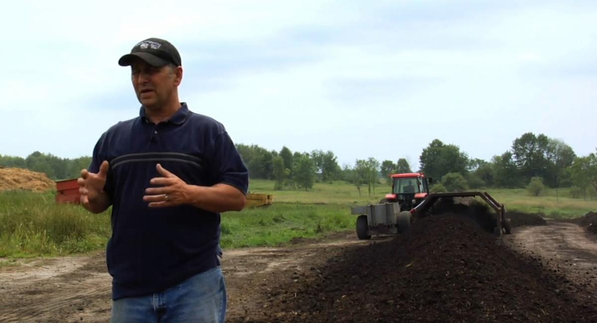 Farmer Brad Morgan transformed his dairy farm into a thriving compost business in “The Call of the Entrepreneur.” (Acton Media)