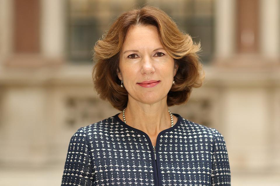 Undated handout photo issued by the Foreign and Commonwealth Office (FCO) of Caroline Wilson, who has been appointed as the new ambassador to China, taking over the role in September 2020. (FCO via PA Media)