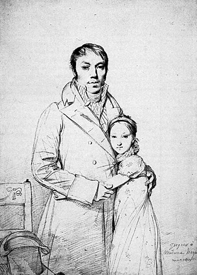 Charles Hayard and his daughter Marguerite, by Jean-Auguste-Dominique Ingres. (Public Domain)