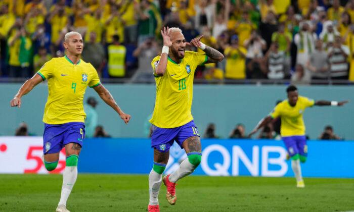 Neymar Scores, Brazil Beats South Korea 4–1 at World Cup