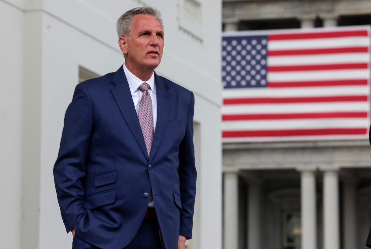 McCarthy Says Defense Bill Won't Move Forward Unless Military Vaccine Mandate Dropped