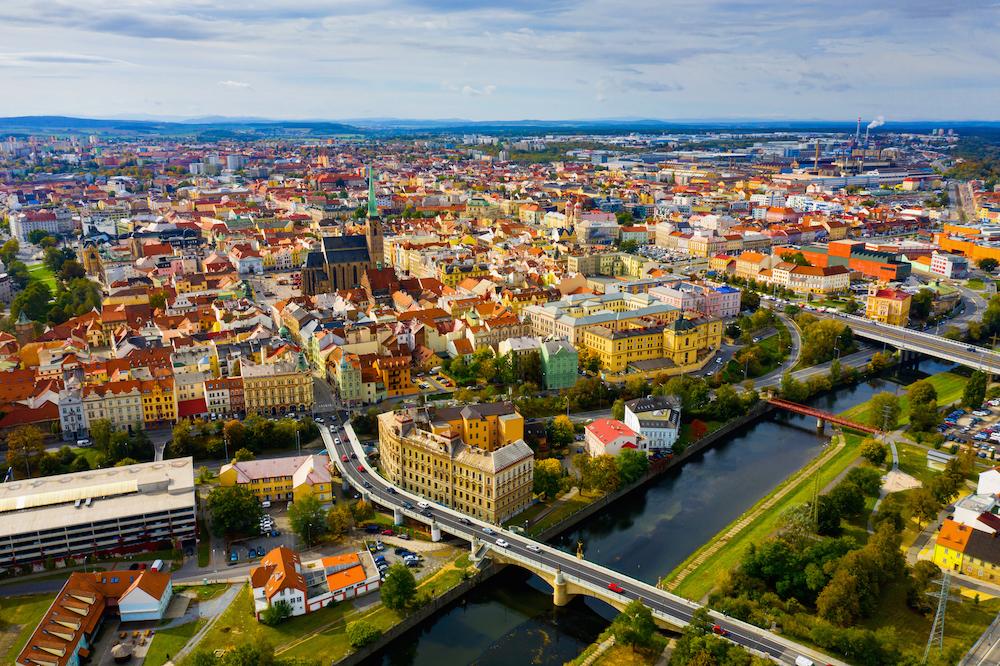 The city of Pilsen, near Prague, is the hometown of the world-famous Pilsner beer. (Courtesy of BearFotos/Shutterstock)