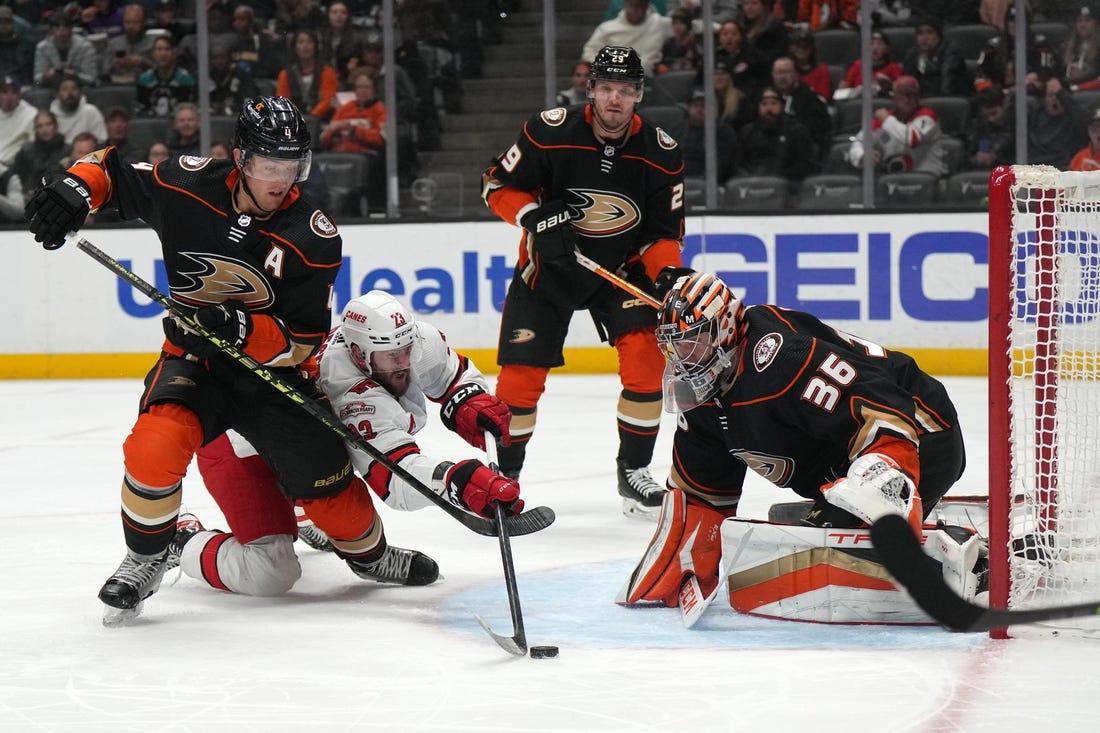 Ryan Strome’s OT Goal Lifts Ducks Over Hurricanes