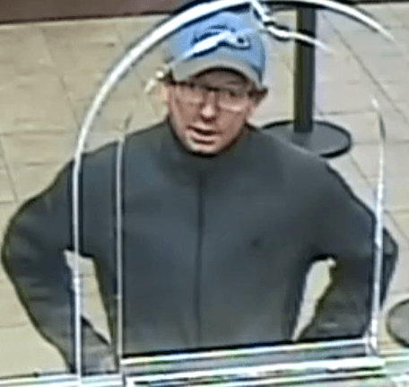 FBI is seeking the public's help in identifying a person who rubbed a U.S. Bank in San Diego on Dec. 1, 2022. (Courtesy of FBI)