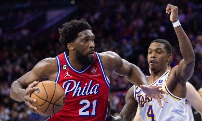 NBA Roundup: Lakers Rally, but Sixers Win in OT