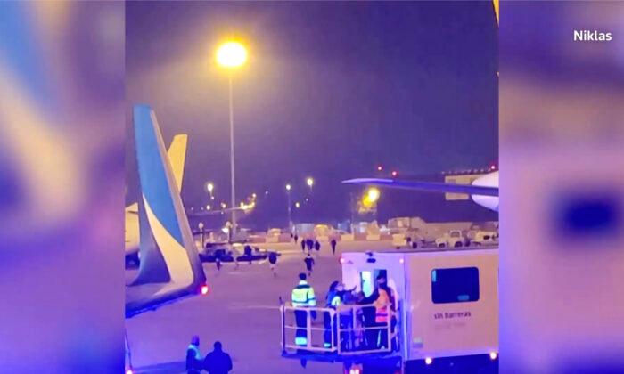 Migrants Flee Plane After Forcing Emergency Landing in Barcelona