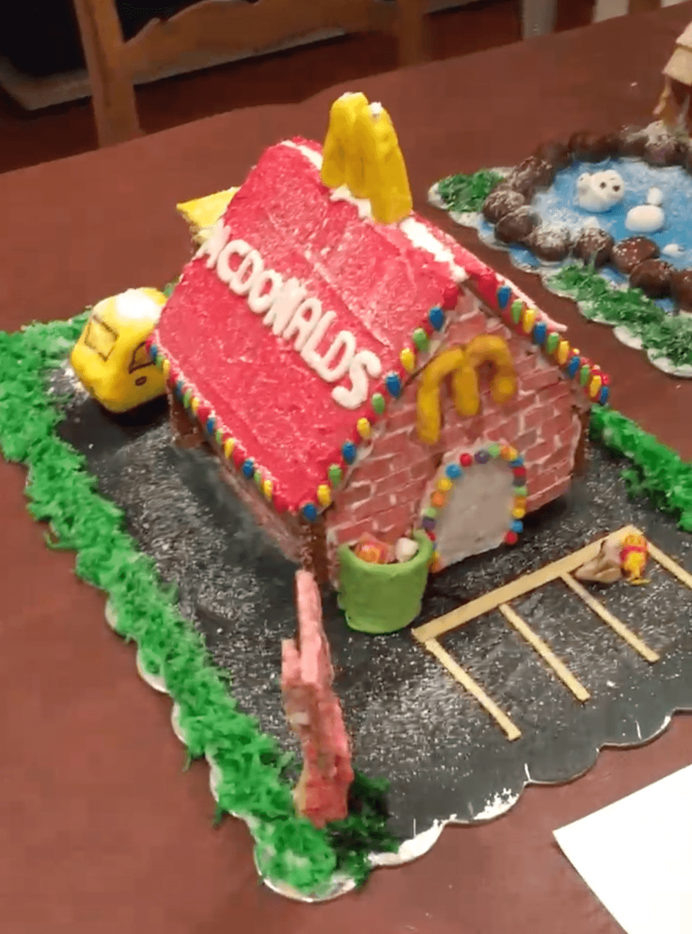 A McDonalds themed gingerbread was created in 2017. (Courtesy of Jack Tortora)