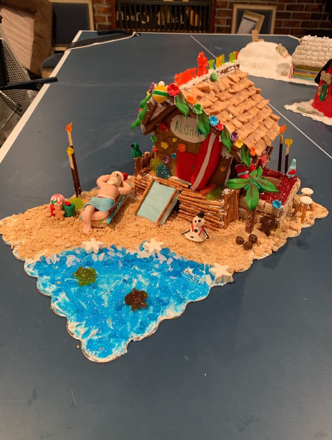 Santa's tiki hut was also the winner of the 2019's contest. (Courtesy of Jack Tortora)
