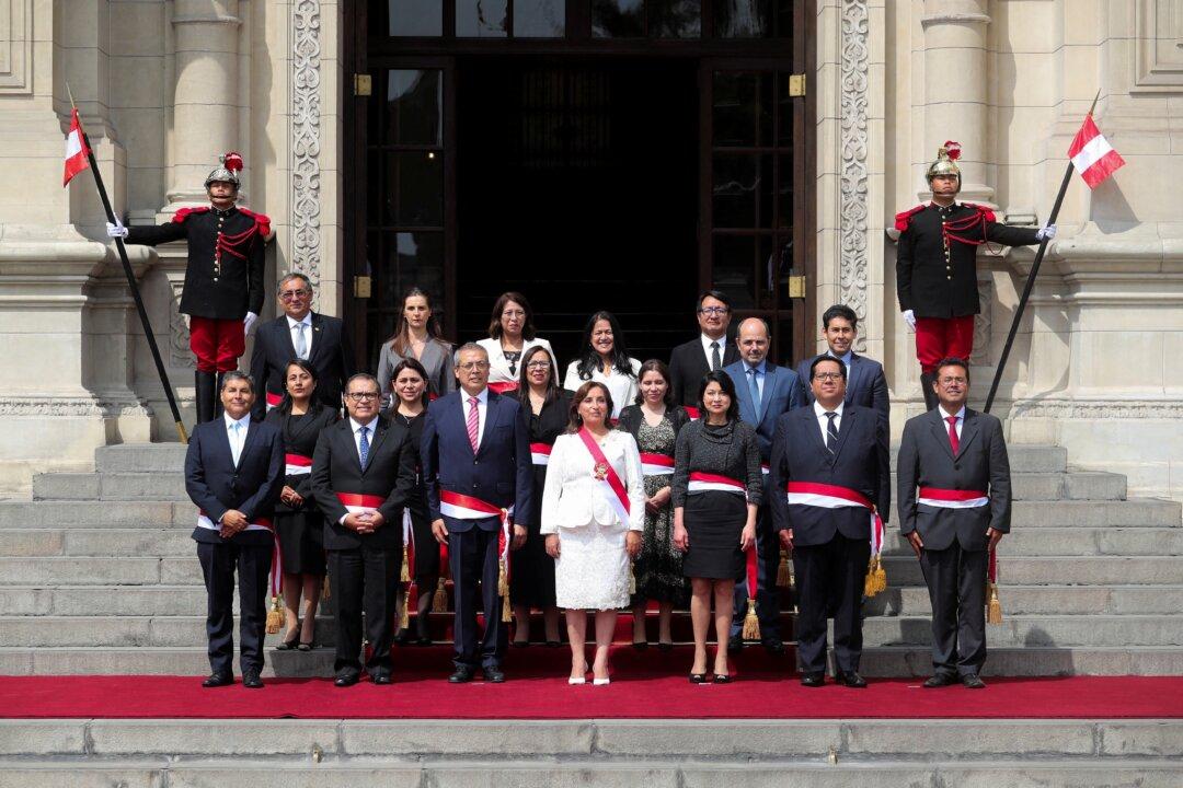 Peru’s President Boluarte Names Cabinet Following Castillo Ouster