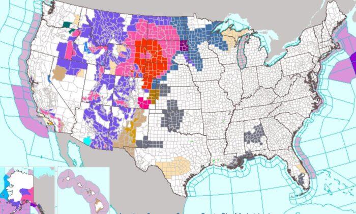 Blizzard Warnings Issued in Multiple States as ‘Major’ Storm Moves Across US