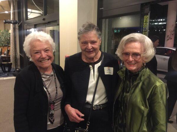 (L-R) Evelyn Hart, Jean Watt, and Marian Bergeson. (Courtesy of Robyn Grant)