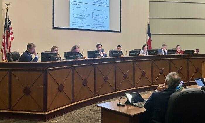 Keller Independent School District School Board trustees in Keller, Texas, on Dec. 12, 2022, voted to approve the Guardian Program to allow trained staffers to be armed on campus.