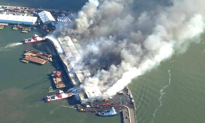 Decades of Evidence May Be Destroyed in Massive Fire at NYPD Warehouse