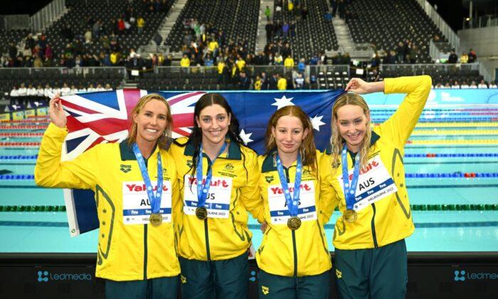 Australian Women’s Swim Relay Team Break World Short Course Record