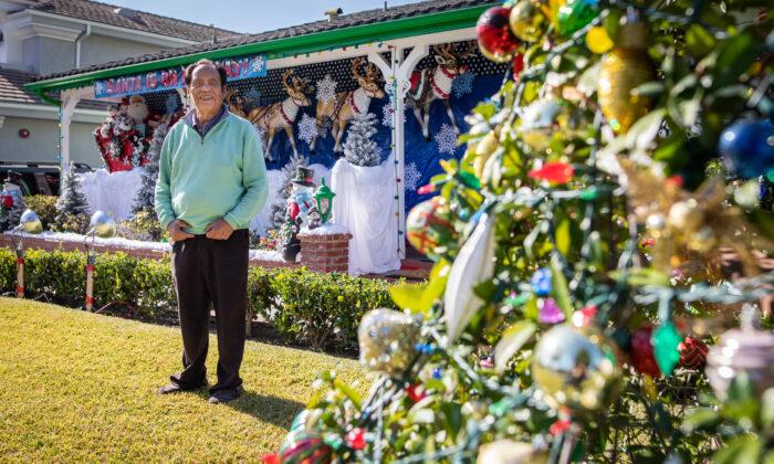 ‘The Christmas Hero’ of Arcadia Ignites Community Spirit With Annual Holiday Display