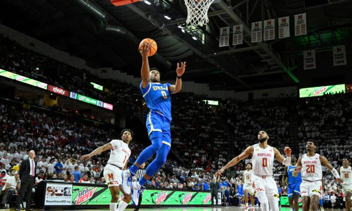 No. 16 UCLA Pulls Away Early, Routs No. 20 Maryland 87–60