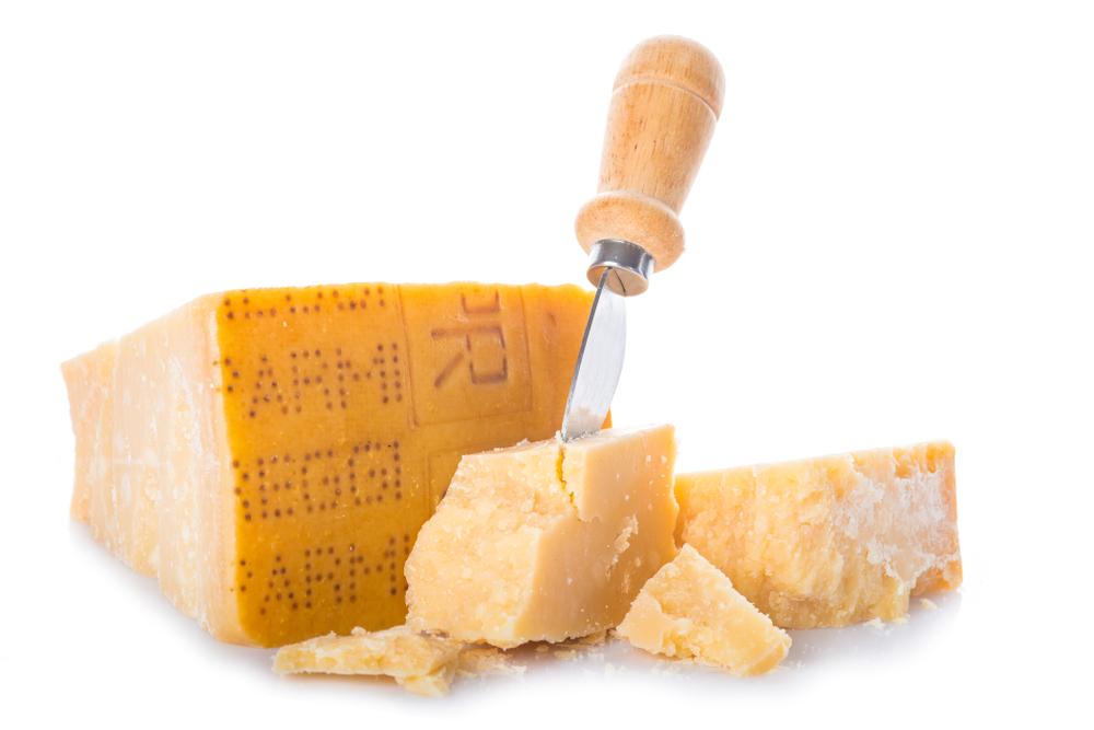 Parmigiano-Reggiano, dubbed the King of Cheeses. (Angel Simon/Shutterstock)