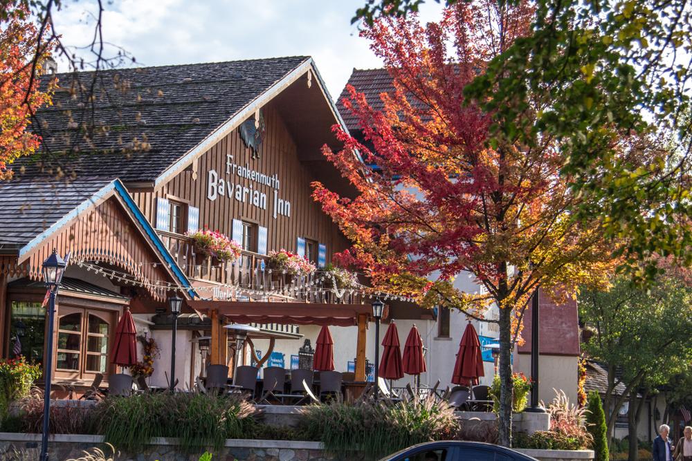 The world-famous Bavarian Inn in Frankenmuth, Mich. (ehrlif/Shutterstock)