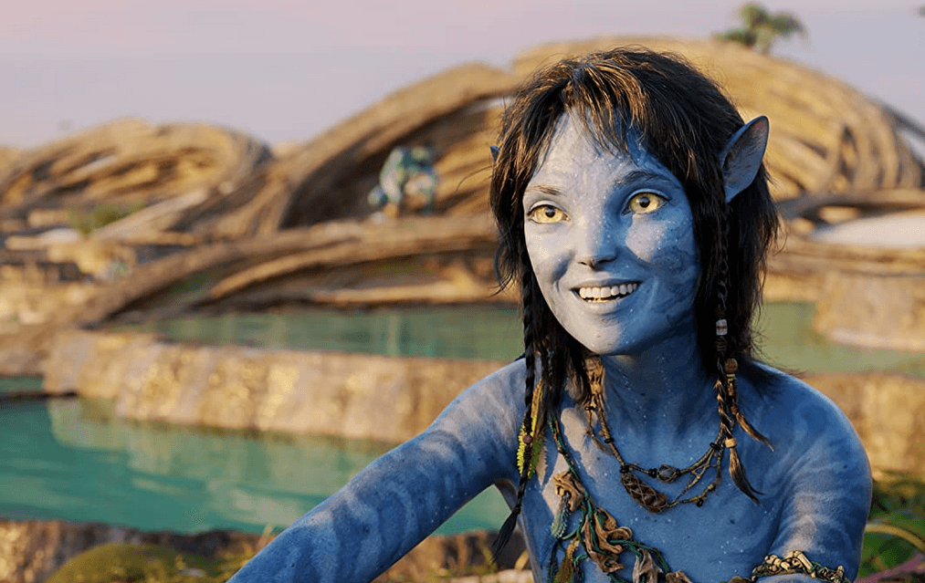 Kiri (Sigourney Weaver) is Jake Sully's adopted daughter, in "Avatar: The Way of Water." (20th Century Studios)