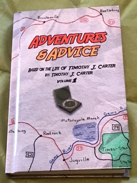 "Adventures & Advice" by Tim Carter. (Courtesy of Tim Carter)