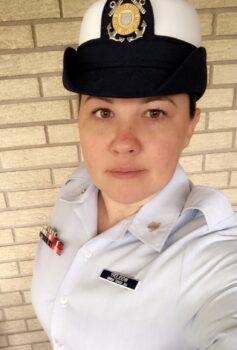 Former Petty Officer Third Class Tabitha Woolery. (Courtesy of Woolery)