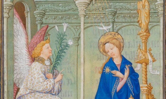 The Teenage Limbourg Brothers’ Illuminated Work ‘The Annunciation’