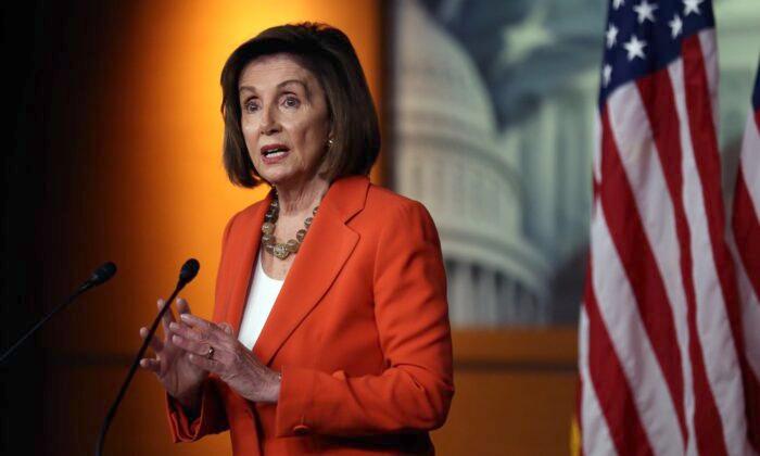 Pelosi Holds Weekly Press Conference