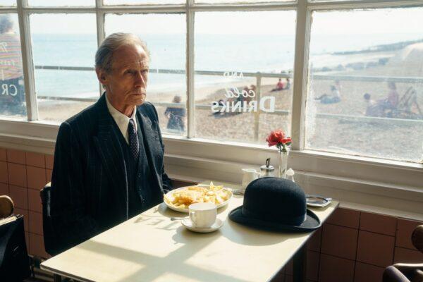 With only a short time to live, Mr. Williams (Bill Nighy) goes to a coastal town, in "Living." (Lionsgate UK)