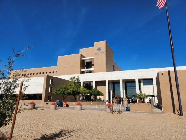 The Superior Court of Maricopa County in Mesa, Ariz., on Dec. 22, 2022. (Allan Stein/The Epoch Times)