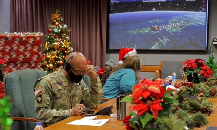 US Officials: COVID-19, Bomb Cyclone Won’t Slow Santa’s Travels