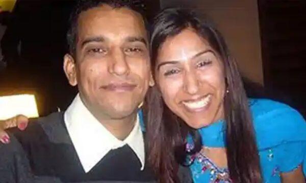 An undated image of Geeta Aulakh and her husband Harpreet, who was convicted of murdering her in Greenford, west London, in 2009. (PA)