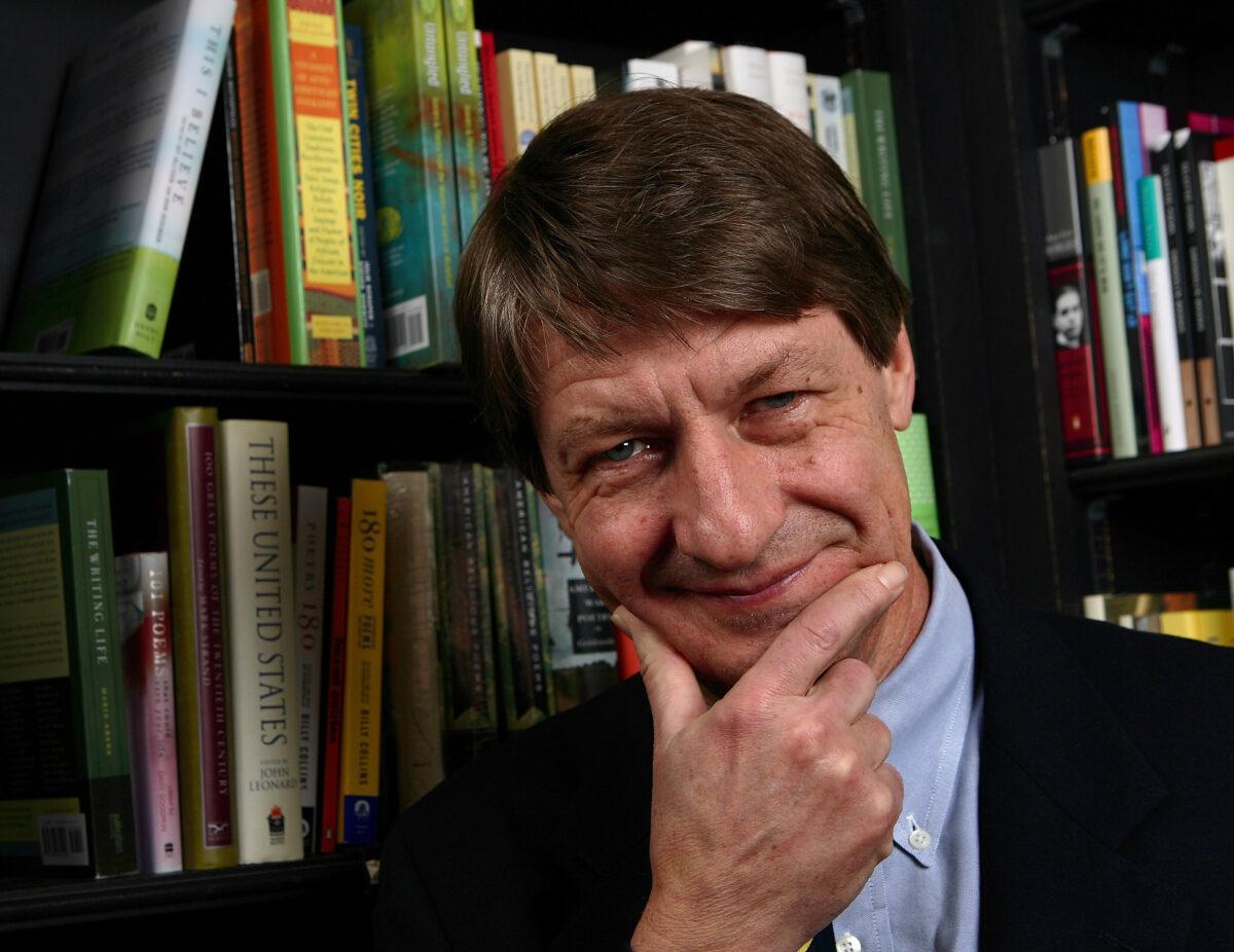 Author P.J. O'Rourke poses for a portrait at Book Soup, in Los Angeles, Calif., on Feb. 5, 2007. (Michael Buckner/Getty Images)