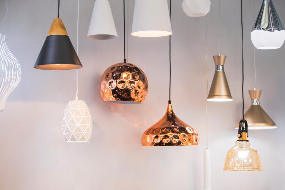 Choose an overhead lighting fixture that casts light around the room, not just downward. (Olga Prava/Shutterstock)