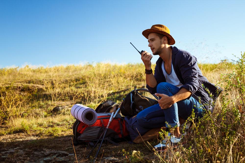 Today’s walkie-talkies can fill a communications need somewhere between yelling out the front door and firing up the Baofeng ham radio.(Cookie Studio/Shutterstock)