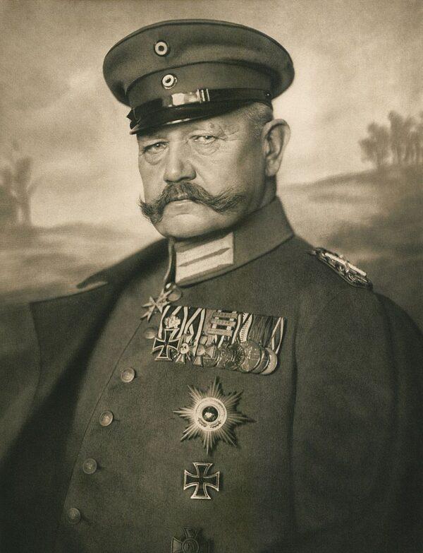 General Field Marshall Paul von Hindenburg in 1914. (Public Domain)