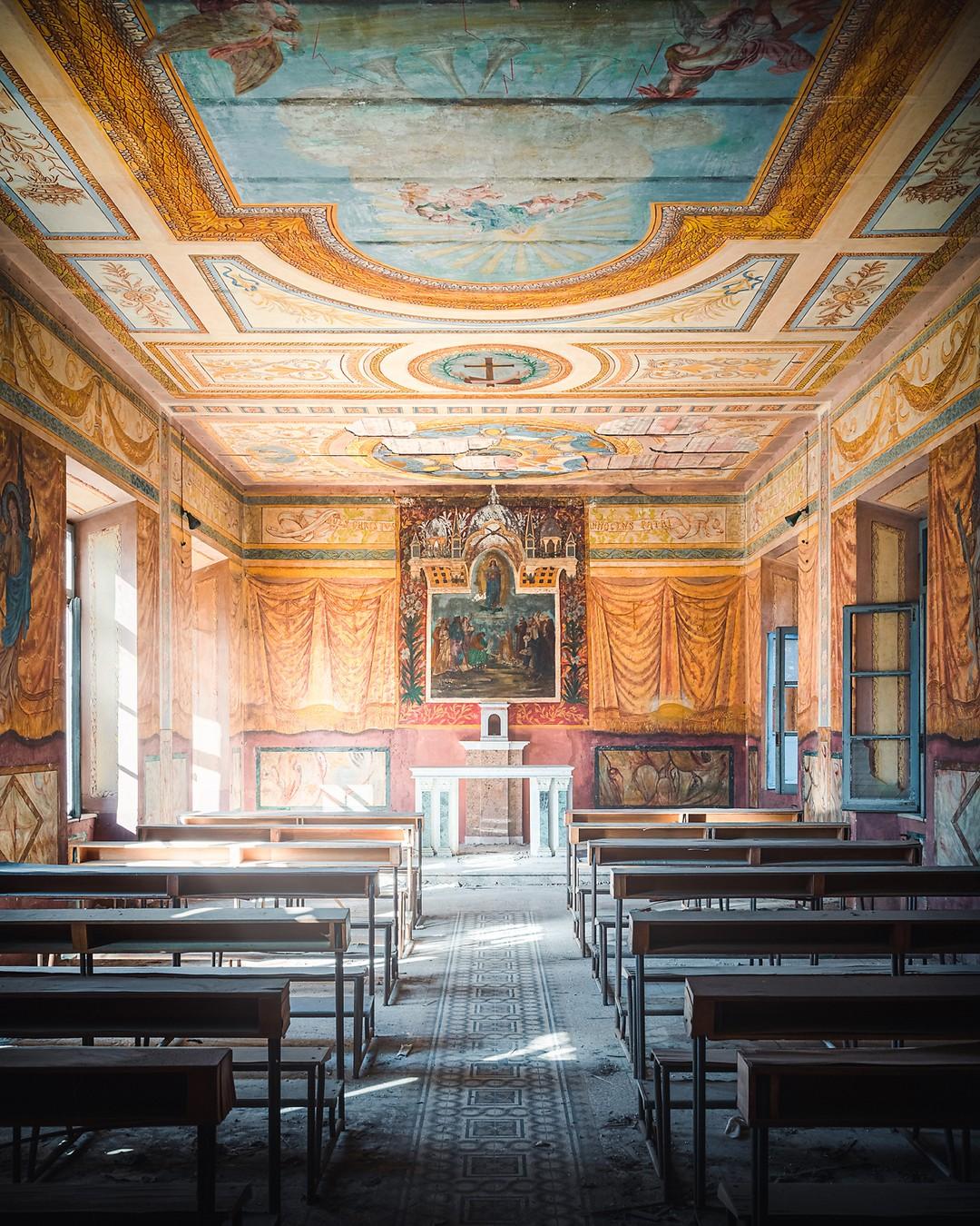 An abandoned church in Viterbo province, Italy. (Courtesy of <a href="https://romanrobroek.nl/">Roman Robroek Photography</a> and <a href="https://www.instagram.com/romanrobroek/">@romanrobroek</a>)