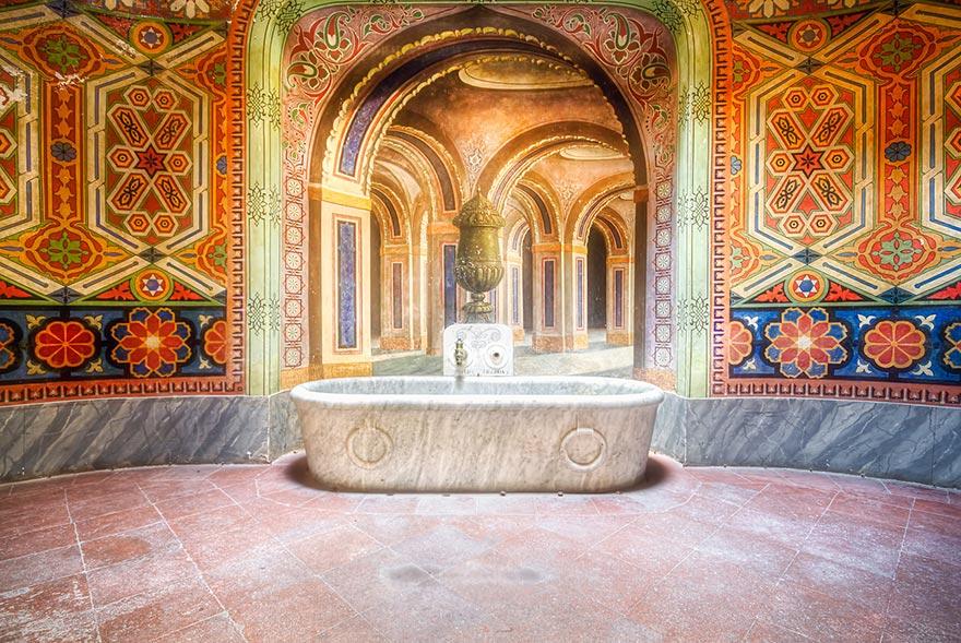 Castle di Sammezzano in Leccio, near Florence, Italy, photographed in 2014. (Courtesy of <a href="https://romanrobroek.nl/">Roman Robroek Photography</a> and <a href="https://www.instagram.com/romanrobroek/">@romanrobroek</a>)