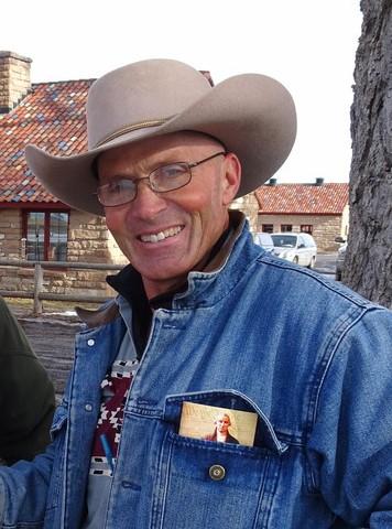 LaVoy Finicum in Oregon with copy of the Constitution in his pocket in 2016. (Courtesy of Jeanette Finicum)