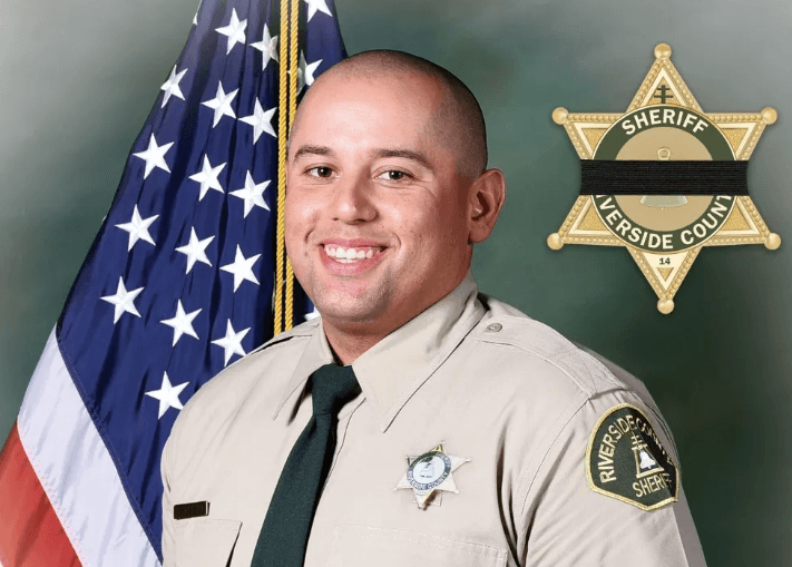 Riverside County Sheriff’s Motor Deputy Isaiah Albert Cordero. (Riverside County Sheriff's Department)