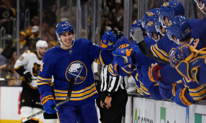 NHL Roundup: Alex Tuch, Sabres Knock Off Bruins in Overtime