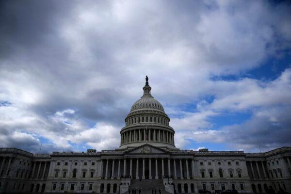 A view of the U.S. Capitol in Washington on Jan. 23, 2023. (Drew Angerer/Getty Images)