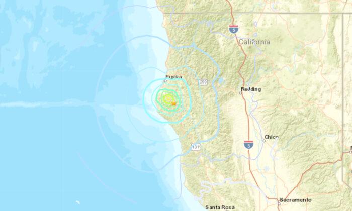 Magnitude 5.4 Earthquake Strikes Northern California