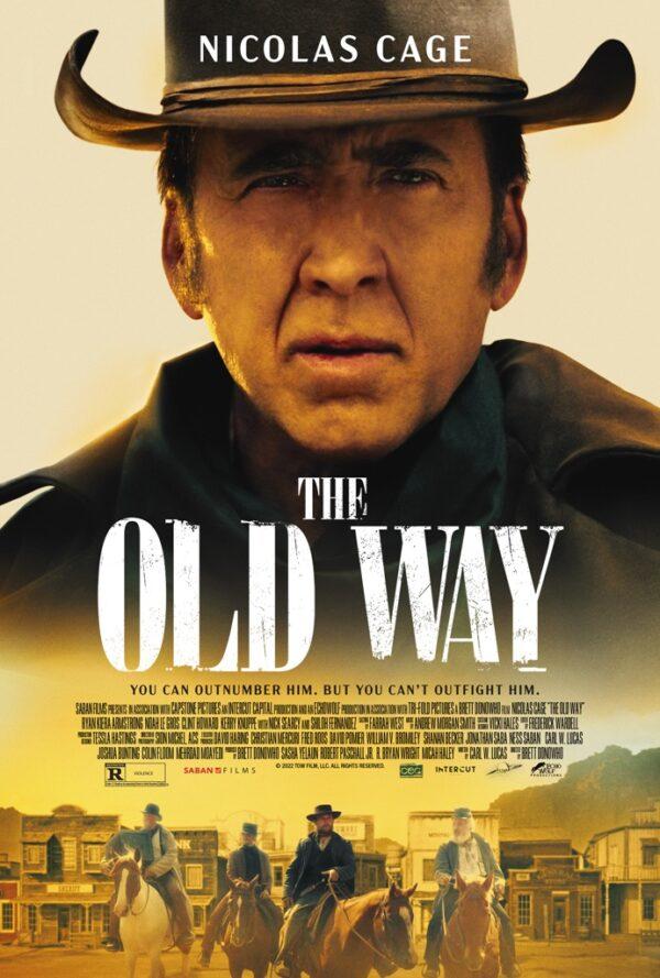 Colton Briggs (Nicolas Cage)’s abstinence from violence and mayhem comes to an abrupt halt when his wife is murdered, in "The Old Way." (Saban Films)