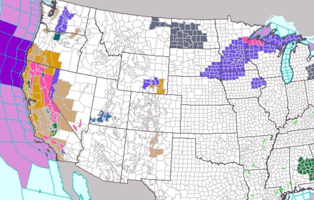 Federal Agency Issues Warning to California as Bomb Cyclone Approaches