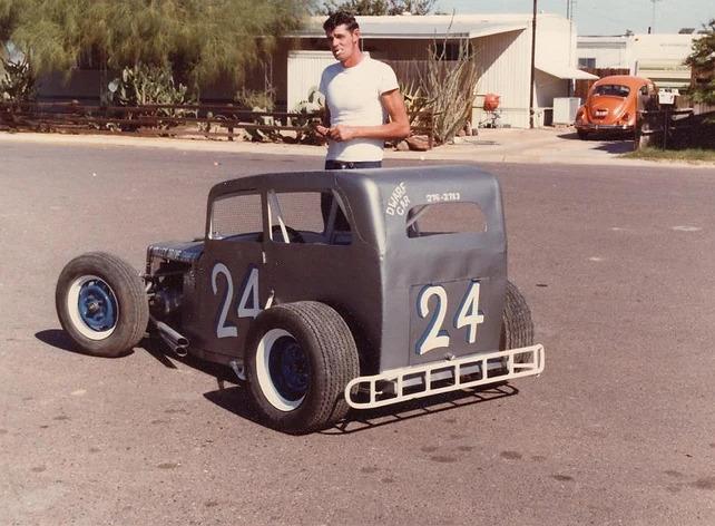 Adams was motivated to build his dwarf race cars by watching side hack races that he found dissatisfying. (Courtesy of <a href="https://www.dwarfcarpromotions.com/">Ernie Adams</a>)