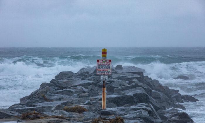 High Surf Warning Issued Along Orange County Coastline