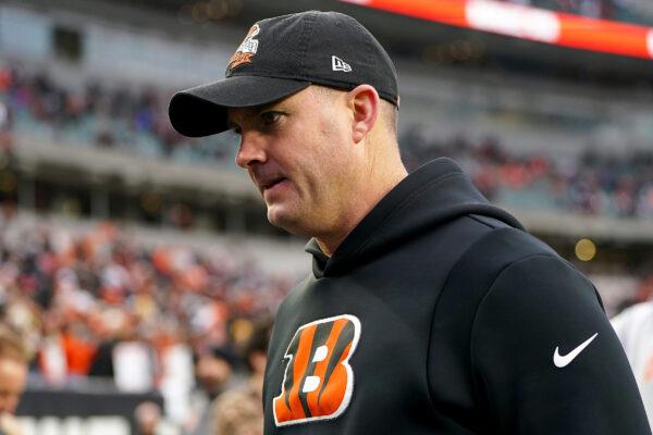 Head coach Zac Taylor of the Cincinnati Bengals says not one person was thinking of returning to the game after Damar Hamlin's heart attack. File image on Dec. 11, 2022 in Cincinnati, Ohio. (Dylan Buell/Getty Images)